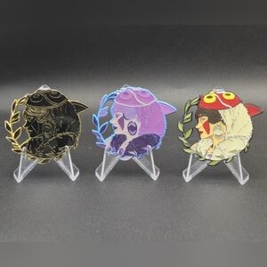 Jordan Oliver Princess Mononoke Limited Edition /10 /20 /40 Enamel Art Pins LE10
